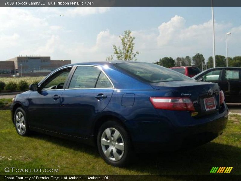 Blue Ribbon Metallic / Ash 2009 Toyota Camry LE