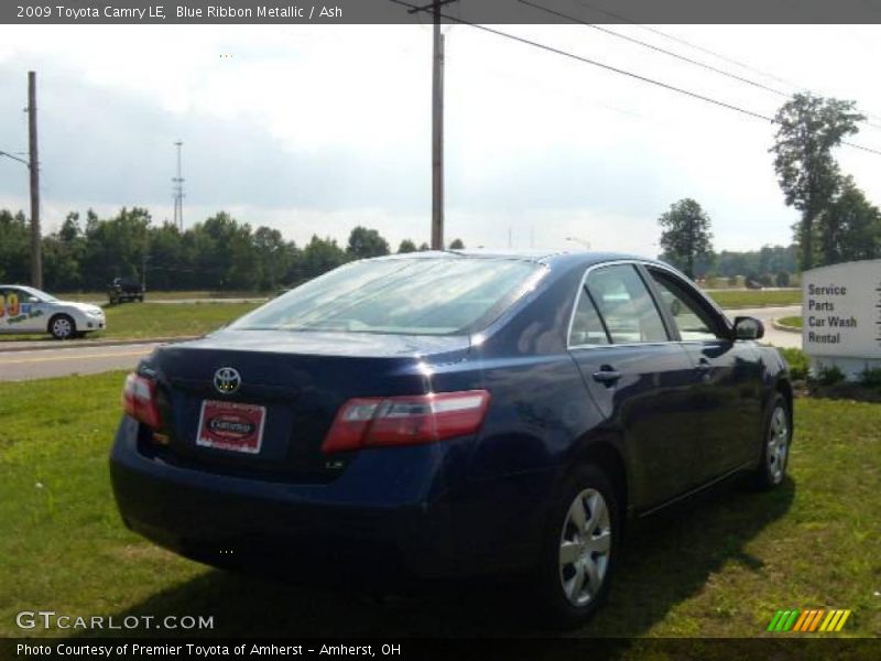 Blue Ribbon Metallic / Ash 2009 Toyota Camry LE