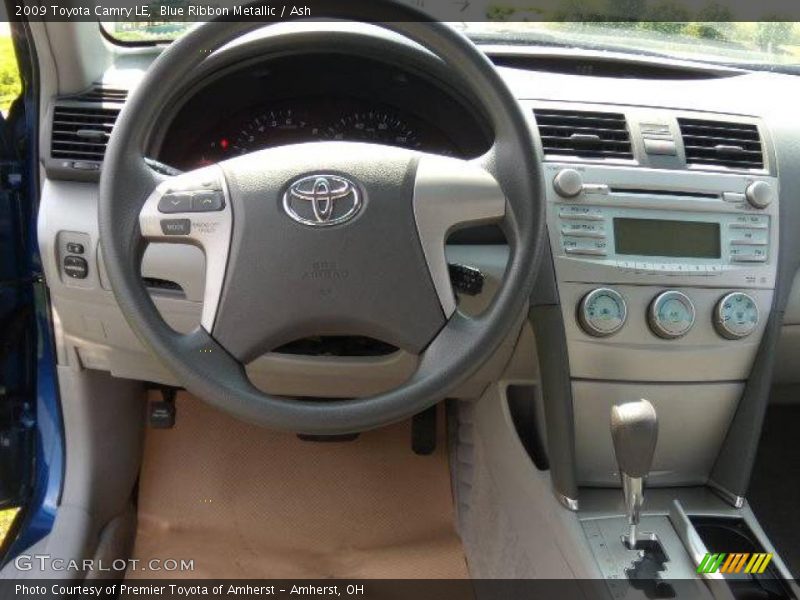 Blue Ribbon Metallic / Ash 2009 Toyota Camry LE