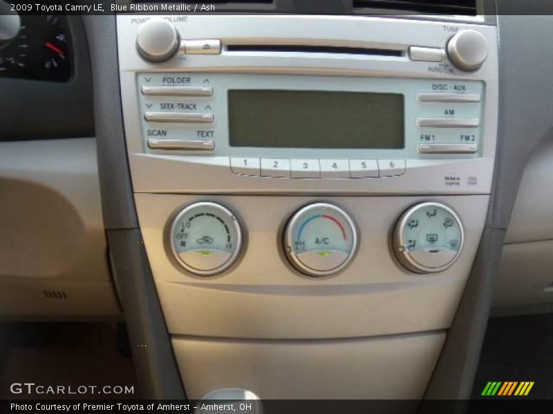Blue Ribbon Metallic / Ash 2009 Toyota Camry LE