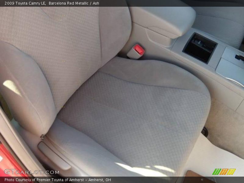 Barcelona Red Metallic / Ash 2009 Toyota Camry LE