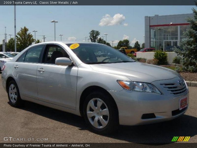 Classic Silver Metallic / Ash 2009 Toyota Camry LE