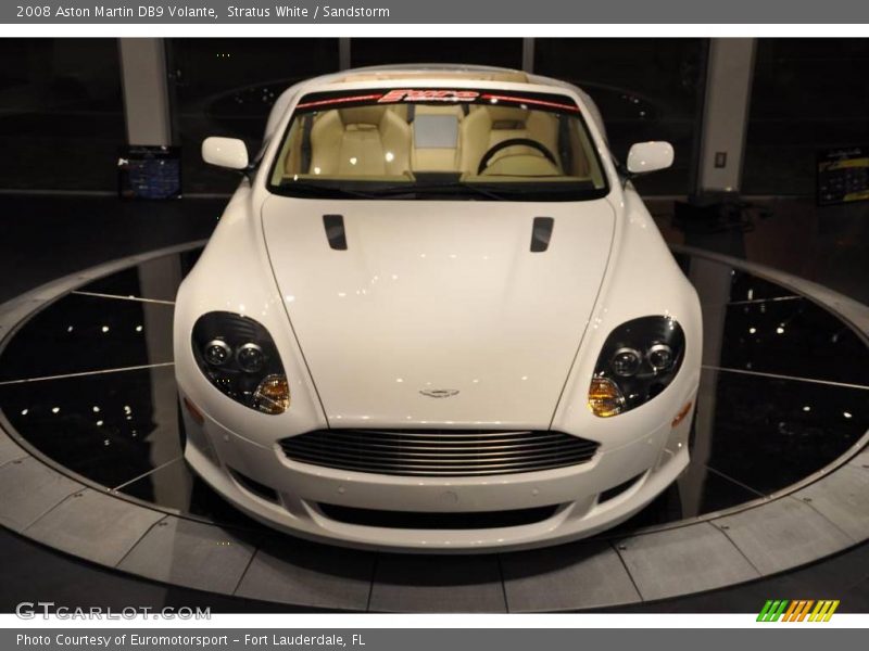 Stratus White / Sandstorm 2008 Aston Martin DB9 Volante