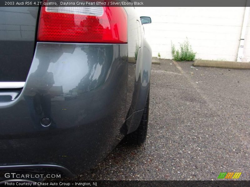 Daytona Grey Pearl Effect / Silver/Ebony Black 2003 Audi RS6 4.2T quattro