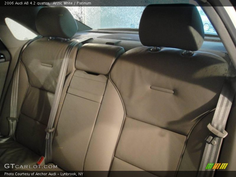 Arctic White / Platinum 2006 Audi A8 4.2 quattro