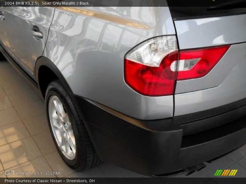 Silver Grey Metallic / Black 2004 BMW X3 2.5i