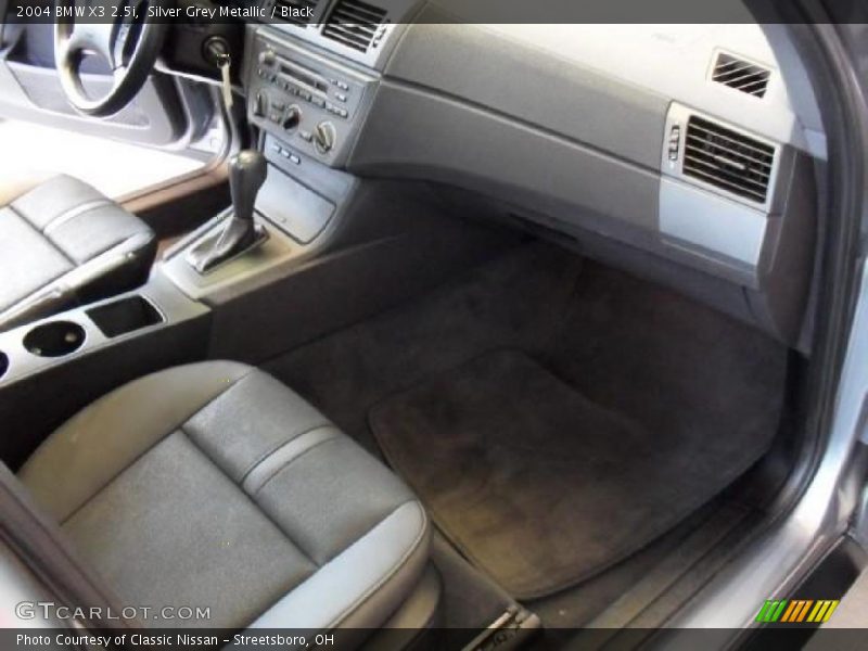 Silver Grey Metallic / Black 2004 BMW X3 2.5i