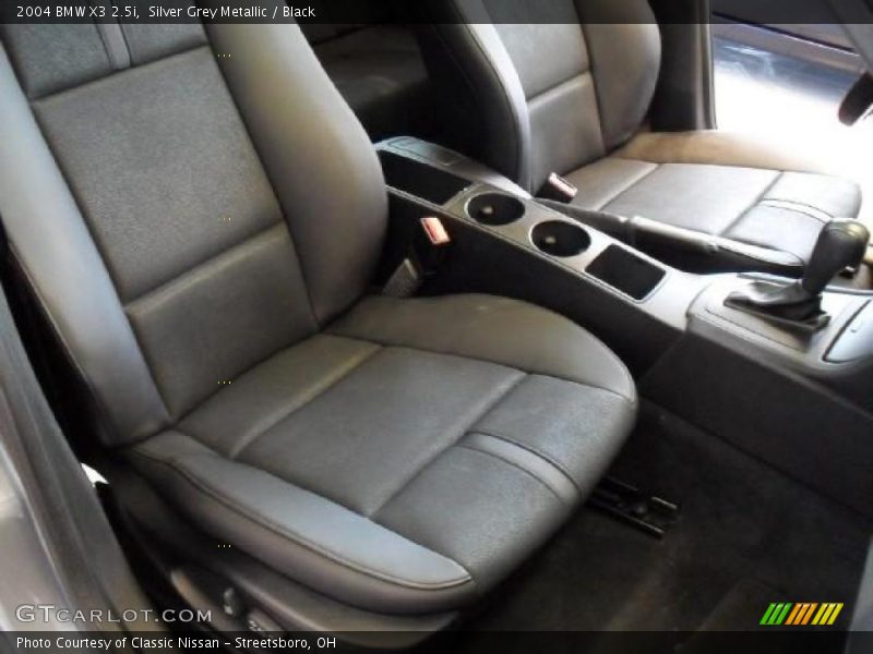 Silver Grey Metallic / Black 2004 BMW X3 2.5i