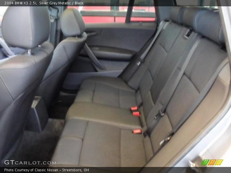 Silver Grey Metallic / Black 2004 BMW X3 2.5i