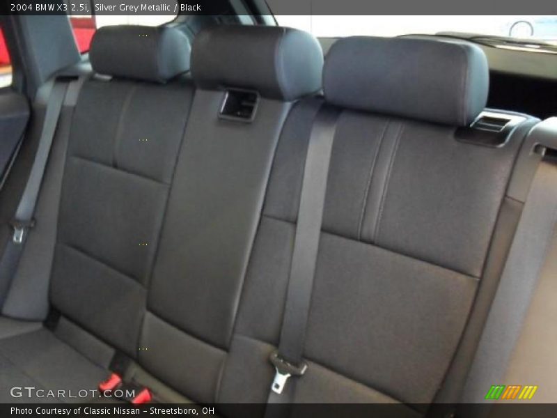 Silver Grey Metallic / Black 2004 BMW X3 2.5i