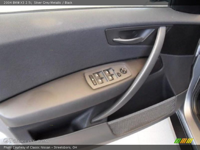 Silver Grey Metallic / Black 2004 BMW X3 2.5i