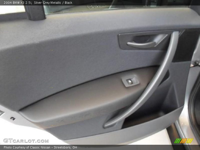 Silver Grey Metallic / Black 2004 BMW X3 2.5i