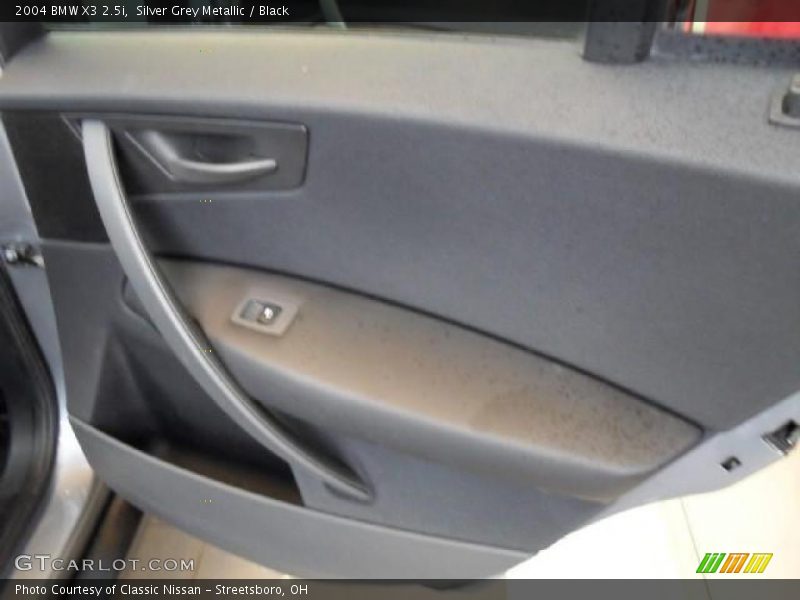 Silver Grey Metallic / Black 2004 BMW X3 2.5i