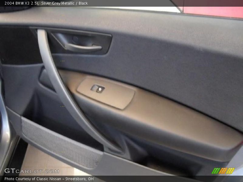 Silver Grey Metallic / Black 2004 BMW X3 2.5i