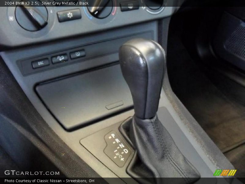 Silver Grey Metallic / Black 2004 BMW X3 2.5i