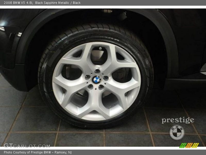 Black Sapphire Metallic / Black 2008 BMW X5 4.8i