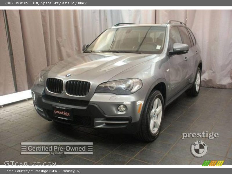 Space Grey Metallic / Black 2007 BMW X5 3.0si