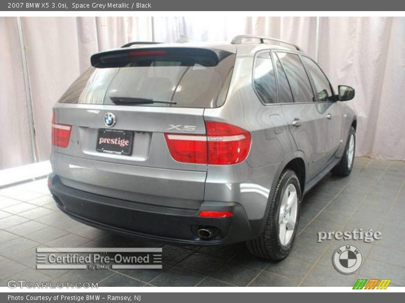 Space Grey Metallic / Black 2007 BMW X5 3.0si