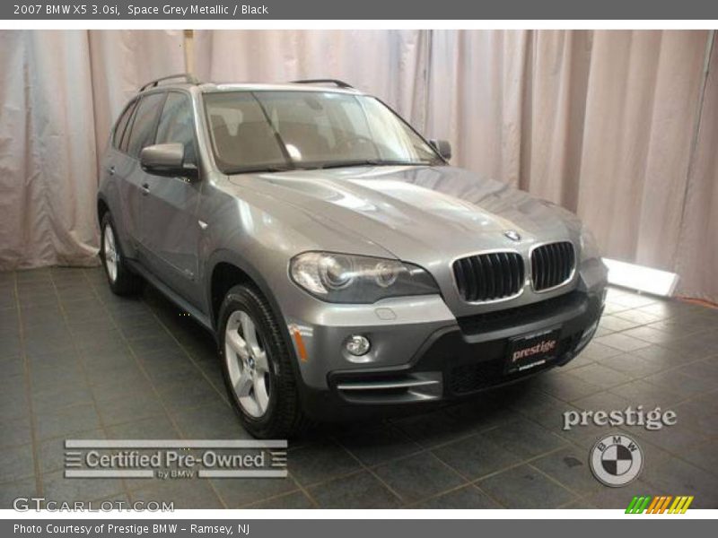 Space Grey Metallic / Black 2007 BMW X5 3.0si