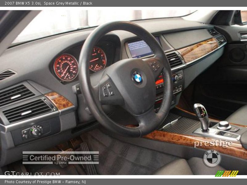 Space Grey Metallic / Black 2007 BMW X5 3.0si