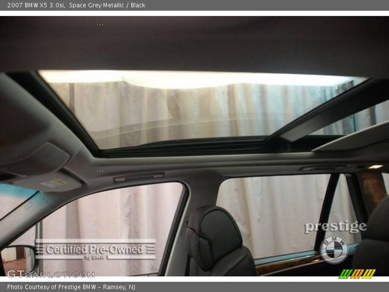 Space Grey Metallic / Black 2007 BMW X5 3.0si