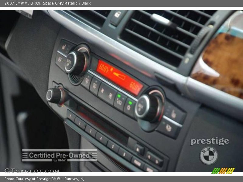 Space Grey Metallic / Black 2007 BMW X5 3.0si