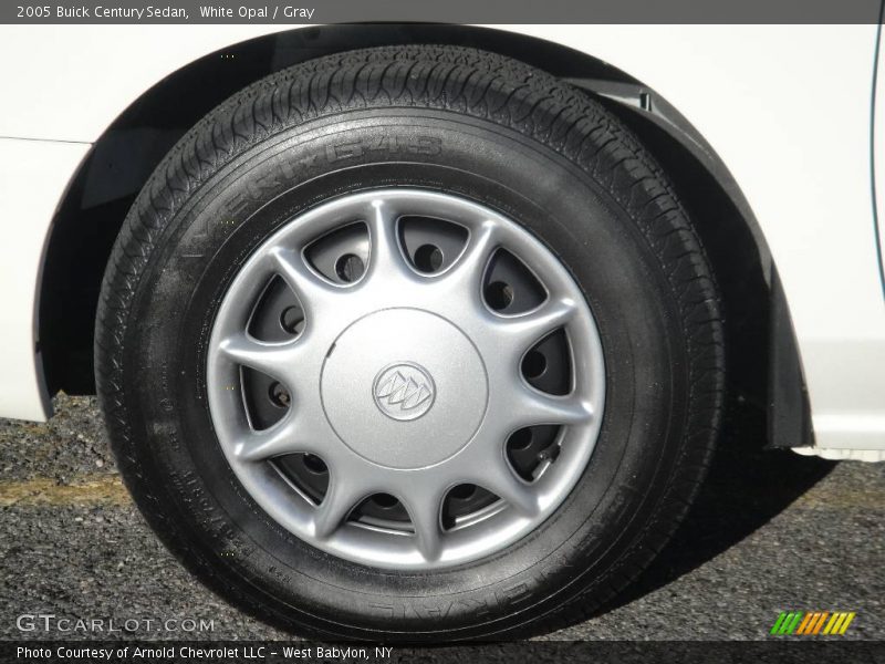 White Opal / Gray 2005 Buick Century Sedan