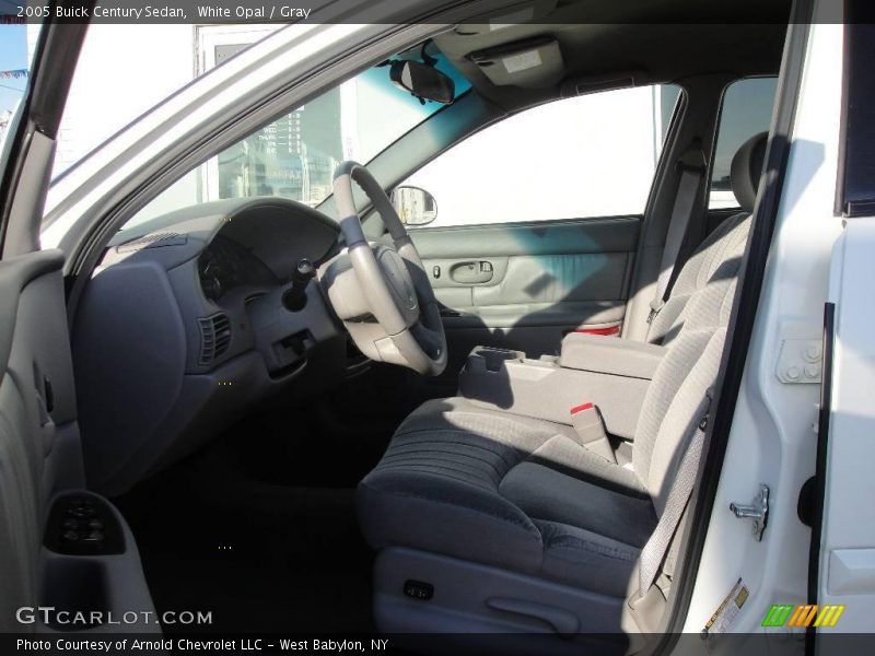 White Opal / Gray 2005 Buick Century Sedan