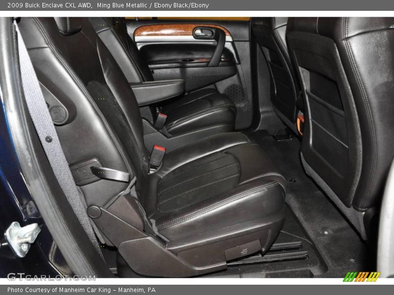 Ming Blue Metallic / Ebony Black/Ebony 2009 Buick Enclave CXL AWD