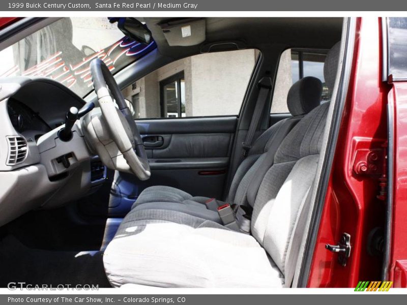 Santa Fe Red Pearl / Medium Gray 1999 Buick Century Custom