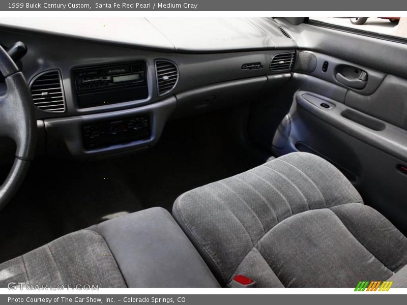 Santa Fe Red Pearl / Medium Gray 1999 Buick Century Custom
