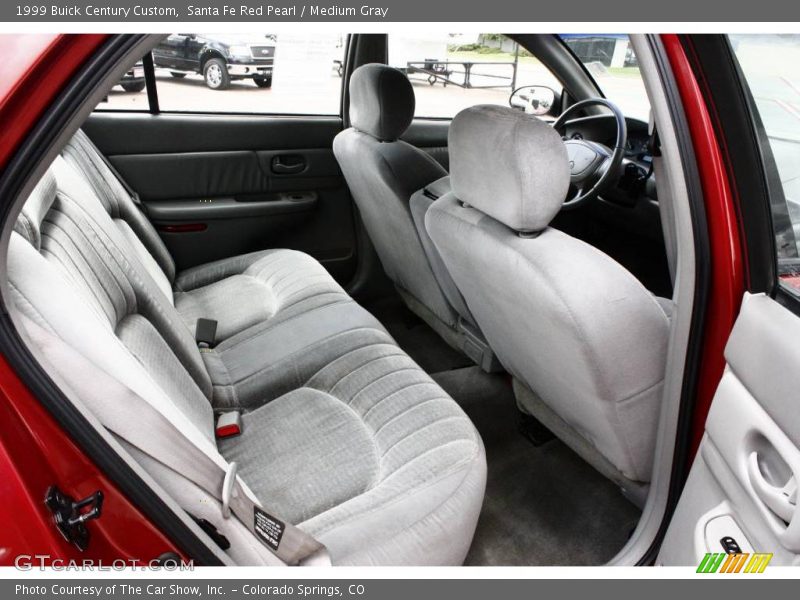 Santa Fe Red Pearl / Medium Gray 1999 Buick Century Custom