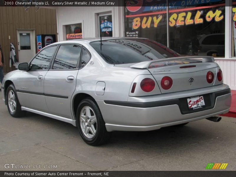 Galaxy Silver Metallic / Medium Gray 2003 Chevrolet Impala LS