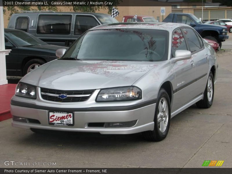 Galaxy Silver Metallic / Medium Gray 2003 Chevrolet Impala LS