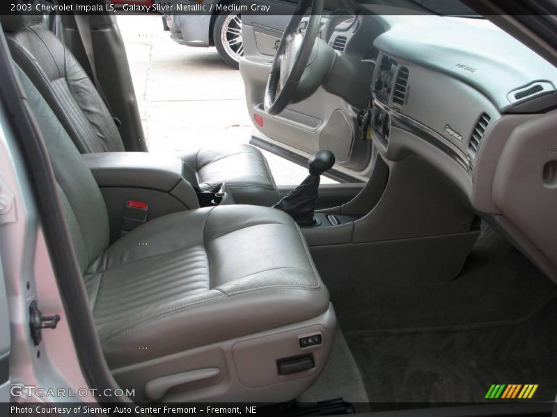 Galaxy Silver Metallic / Medium Gray 2003 Chevrolet Impala LS