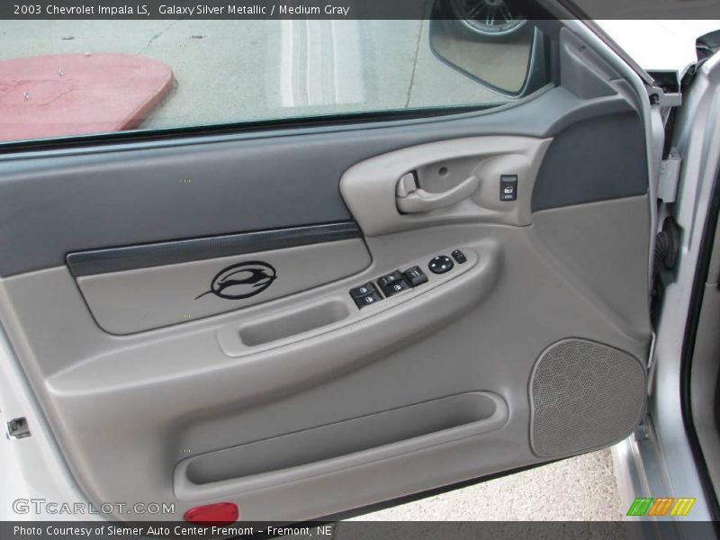 Galaxy Silver Metallic / Medium Gray 2003 Chevrolet Impala LS