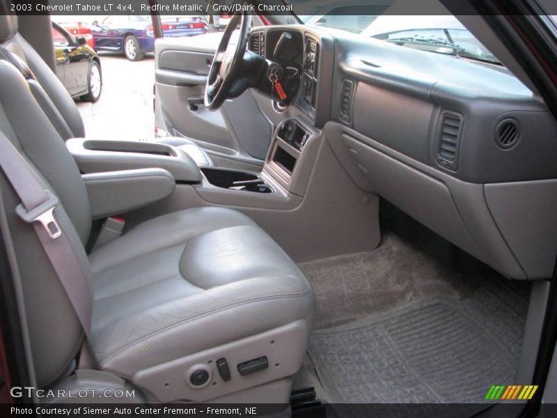 Redfire Metallic / Gray/Dark Charcoal 2003 Chevrolet Tahoe LT 4x4