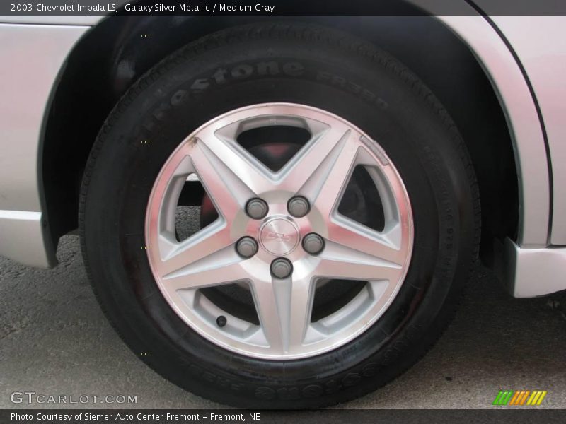 Galaxy Silver Metallic / Medium Gray 2003 Chevrolet Impala LS