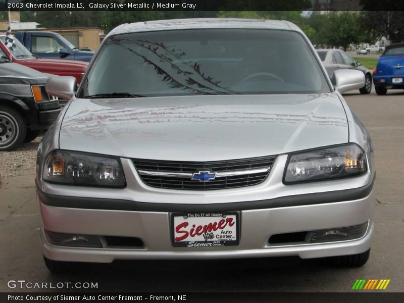 Galaxy Silver Metallic / Medium Gray 2003 Chevrolet Impala LS