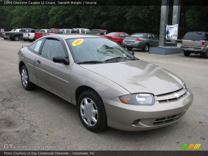 Sandrift Metallic / Neutral 2004 Chevrolet Cavalier LS Coupe