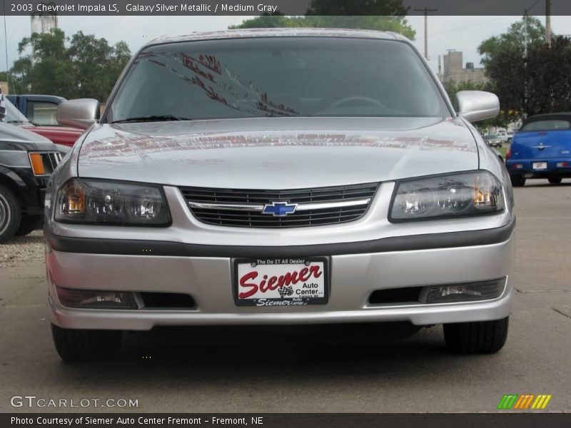 Galaxy Silver Metallic / Medium Gray 2003 Chevrolet Impala LS