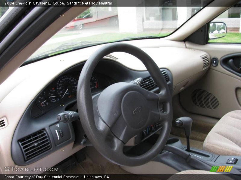 Sandrift Metallic / Neutral 2004 Chevrolet Cavalier LS Coupe