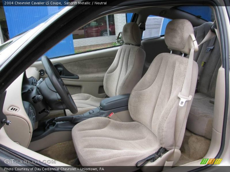 Sandrift Metallic / Neutral 2004 Chevrolet Cavalier LS Coupe