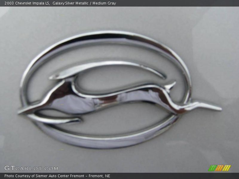Galaxy Silver Metallic / Medium Gray 2003 Chevrolet Impala LS