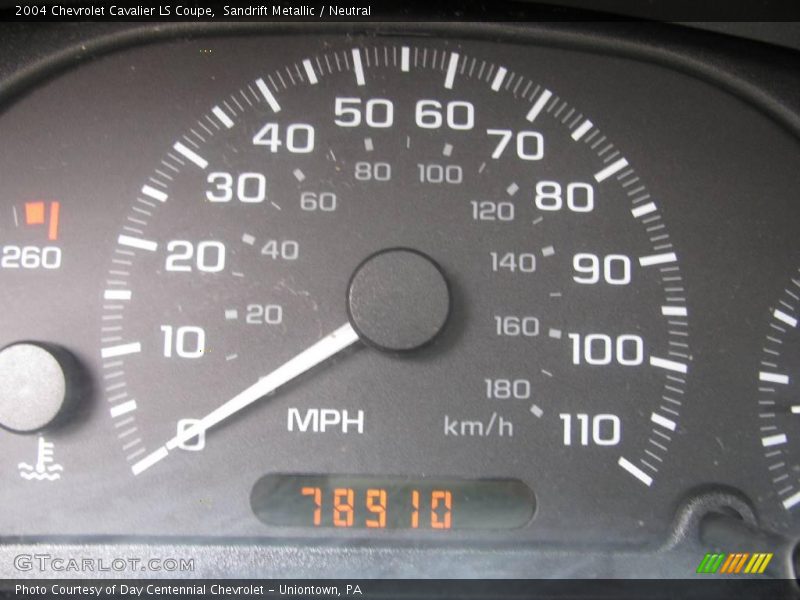 Sandrift Metallic / Neutral 2004 Chevrolet Cavalier LS Coupe