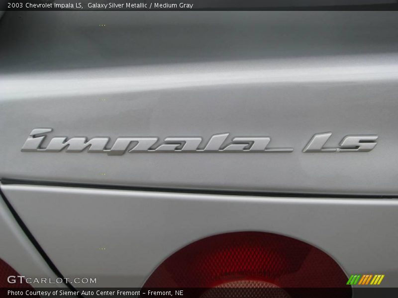 Galaxy Silver Metallic / Medium Gray 2003 Chevrolet Impala LS