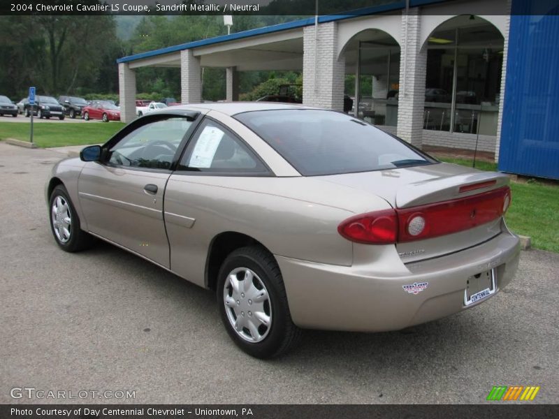 Sandrift Metallic / Neutral 2004 Chevrolet Cavalier LS Coupe