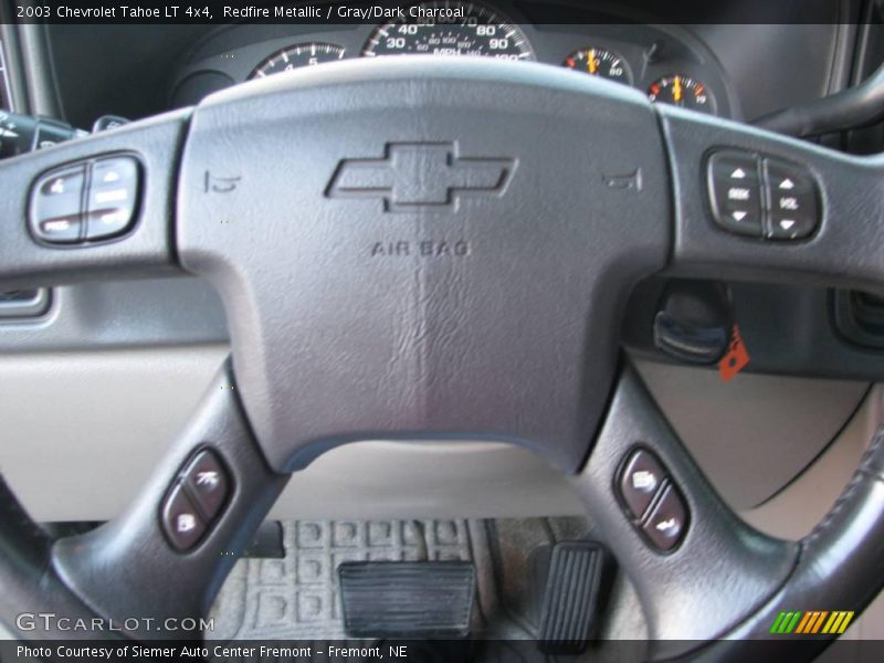Redfire Metallic / Gray/Dark Charcoal 2003 Chevrolet Tahoe LT 4x4