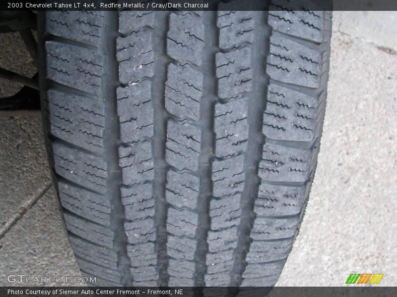 Redfire Metallic / Gray/Dark Charcoal 2003 Chevrolet Tahoe LT 4x4