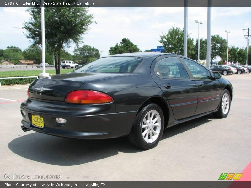 Deep Slate Pearl / Camel/Tan 1999 Chrysler LHS